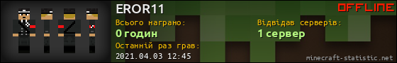 Юзербар 560x90 для EROR11