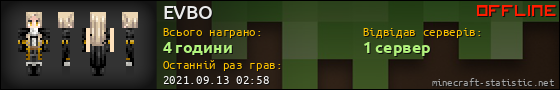 Юзербар 560x90 для EVBO