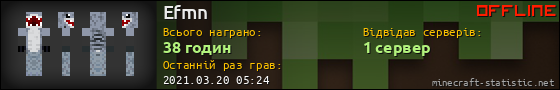 Юзербар 560x90 для Efmn