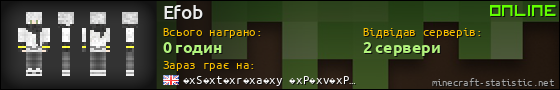 Юзербар 560x90 для Efob
