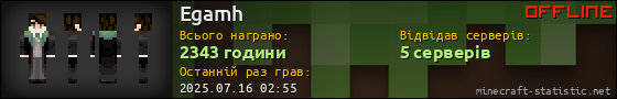 Юзербар 560x90 для Egamh