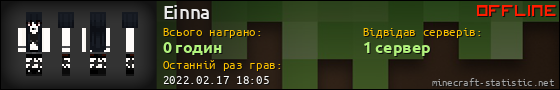 Юзербар 560x90 для Einna
