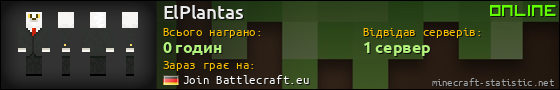 Юзербар 560x90 для ElPlantas