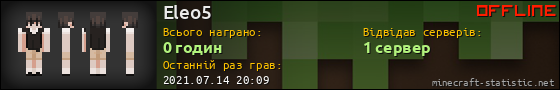 Юзербар 560x90 для Eleo5