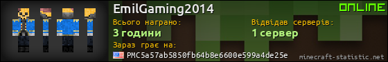 Юзербар 560x90 для EmilGaming2014