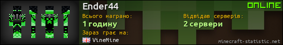 Юзербар 560x90 для Ender44