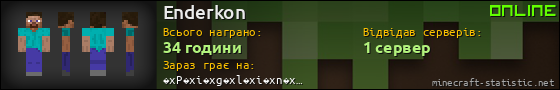 Юзербар 560x90 для Enderkon