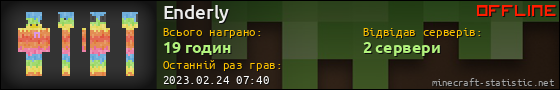 Юзербар 560x90 для Enderly