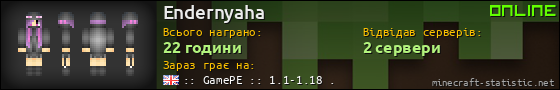 Юзербар 560x90 для Endernyaha