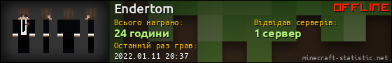 Юзербар 560x90 для Endertom