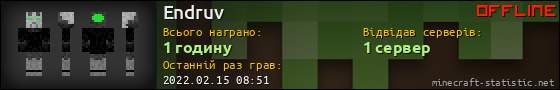 Юзербар 560x90 для Endruv