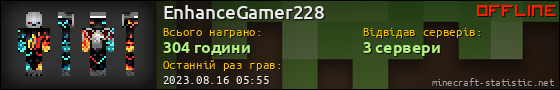 Юзербар 560x90 для EnhanceGamer228