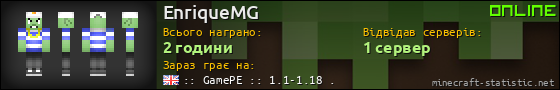 Юзербар 560x90 для EnriqueMG