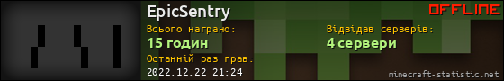 Юзербар 560x90 для EpicSentry