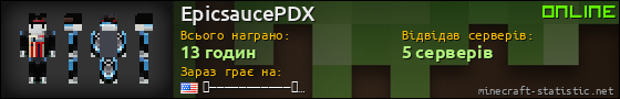 Юзербар 560x90 для EpicsaucePDX