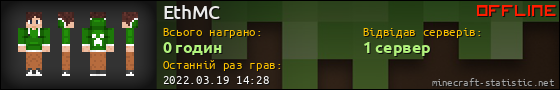 Юзербар 560x90 для EthMC