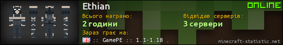 Юзербар 560x90 для Ethian