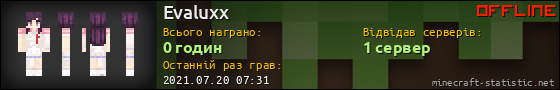 Юзербар 560x90 для Evaluxx