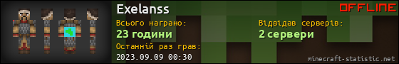 Юзербар 560x90 для Exelanss