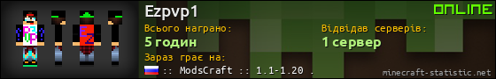 Юзербар 560x90 для Ezpvp1