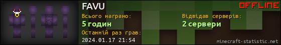 Юзербар 560x90 для FAVU