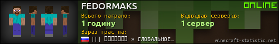 Юзербар 560x90 для FEDORMAKS
