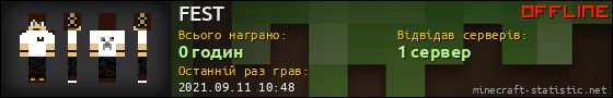 Юзербар 560x90 для FEST