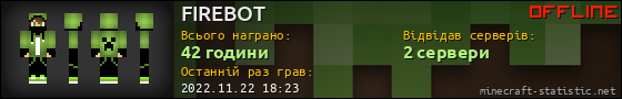 Юзербар 560x90 для FIREBOT