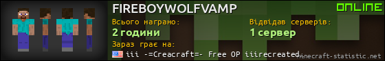 Юзербар 560x90 для FIREBOYWOLFVAMP