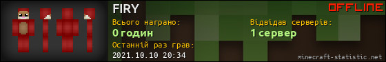 Юзербар 560x90 для FIRY
