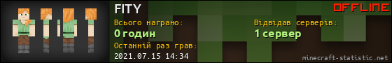 Юзербар 560x90 для FITY