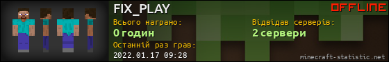 Юзербар 560x90 для FIX_PLAY