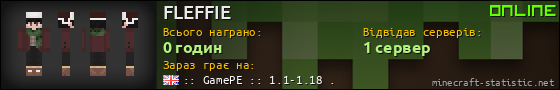 Юзербар 560x90 для FLEFFIE