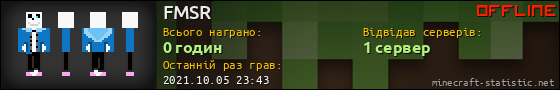 Юзербар 560x90 для FMSR
