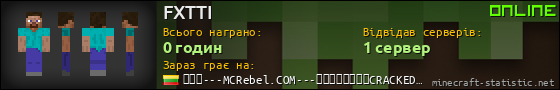 Юзербар 560x90 для FXTTI