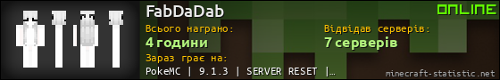 Юзербар 560x90 для FabDaDab