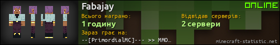 Юзербар 560x90 для Fabajay