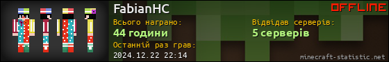 Юзербар 560x90 для FabianHC