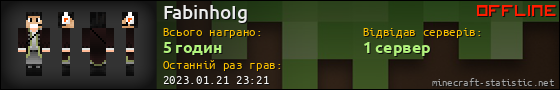 Юзербар 560x90 для FabinhoIg