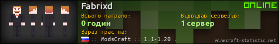 Юзербар 560x90 для Fabrixd