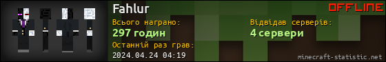 Юзербар 560x90 для Fahlur