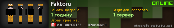 Юзербар 560x90 для Faktoru