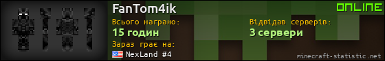 Юзербар 560x90 для FanTom4ik