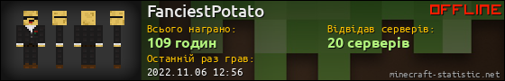 Юзербар 560x90 для FanciestPotato