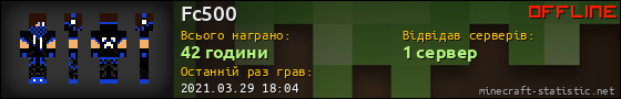 Юзербар 560x90 для Fc500
