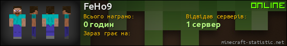 Юзербар 560x90 для FeHo9