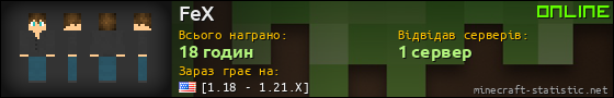 Юзербар 560x90 для FeX