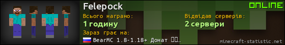 Юзербар 560x90 для Felepock