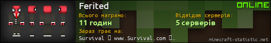 Юзербар 560x90 для Ferited