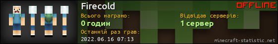 Юзербар 560x90 для Firecold